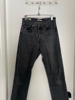 Levi's Black Wedgie Straight Leg Women’s Jeans